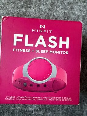 Misfit Flash Fitness & Sleep Monitor Wristband - Pink